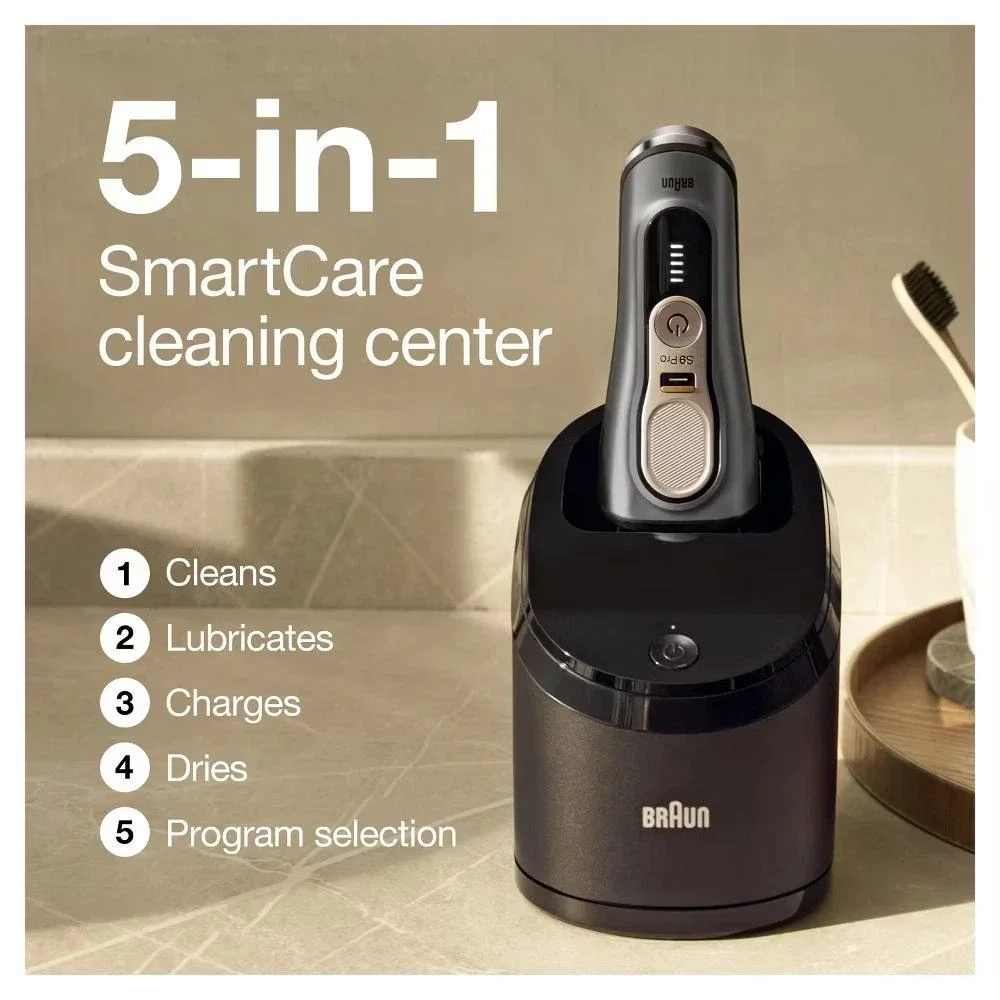 New! Braun Series 9 Pro 9465cc 5 in 1 Men's Electric Foil Shaver ProLift Razor